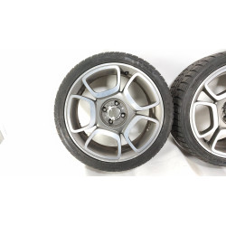 N.4 Cerchi In Lega Completi Di Pneumatici Fiat 500 Abarth R17 4x98 Foro Centrale 58 7J 51820551