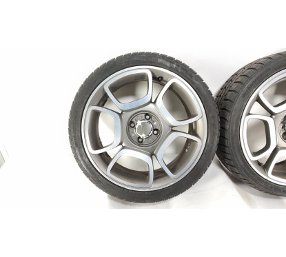 N.4 Cerchi In Lega Completi Di Pneumatici Fiat 500 Abarth R17 4x98 Foro Centrale 58 7J 51820551