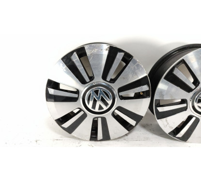 N.4 Cerchi In Lega Volkswagen E-UP R15 4x100 Foro Centrale 57 ET35 5J