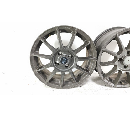 N.4 Cerchi In Lega Mini R16 4x100 Foro Centrale 56 Et42 6,5J