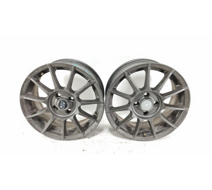 N.4 Cerchi In Lega Mini R16 4x100 Foro Centrale 56 Et42 6,5J