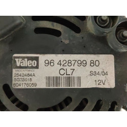 Alternatore Peugeot 206 1.1 Benzina 44Kw HFX Valeo 9642879980