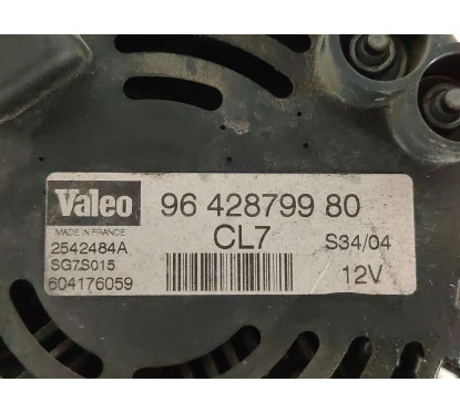 Alternatore Peugeot 206 1.1 Benzina 44Kw HFX Valeo 9642879980