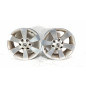 N.4 Cerchi In Lega Nissan Terrano II R17 6x139,7 Foro Centrale 100 Et25 7J. Difetto Vernice