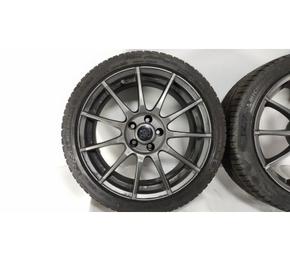 N.4 Cerchi In Lega Mercedes R18 5x112 Foro Centrale 66,5 8J ET35 Gommati Invernali Michelin 215/45 R18 93V 2022