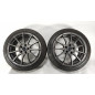 N.4 Cerchi In Lega Mercedes R18 5x112 Foro Centrale 66,5 8J ET35 Gommati Invernali Michelin 215/45 R18 93V 2022