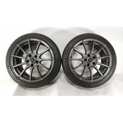 N.4 Cerchi In Lega Mercedes R18 5x112 Foro Centrale 66,5 8J ET35 Gommati Invernali Michelin 215/45 R18 93V 2022