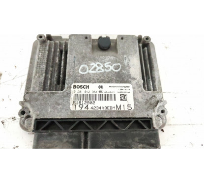 Centralina Motore Fiat Croma 1.9 110 KW Diesel 2008 939A2000 51812902