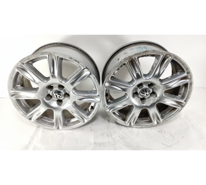 N.4 Cerchi In Lega Volkswagen R17 5x100 Foro Centrale 57 Et35 7,5J. Da Riverniciare