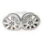 N.4 Cerchi In Lega Volkswagen R17 5x100 Foro Centrale 57 Et35 7,5J. Da Riverniciare