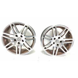 N.4 Cerchi In Lega Volkswagen R17 5x112 Foro Centrale 57 Et42 7,5J