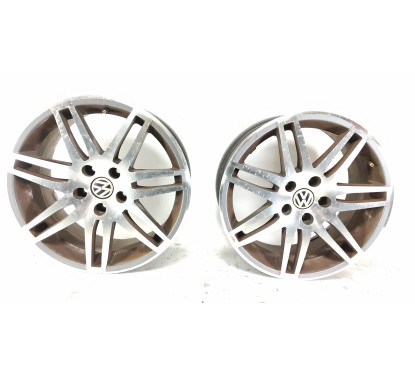 N.4 Cerchi In Lega Volkswagen R17 5x112 Foro Centrale 57 Et42 7,5J