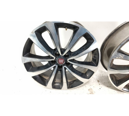 N.4 Cerchi In Lega Fiat R17 5x98 Foro Centrale 58 Et41 7J