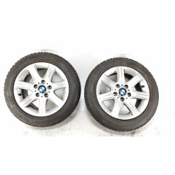 N.4 Cerchi BMW 5x120 R16 Foro Centrale 72,5 7J ET40 Gommati Invernali 205/55 R16 94H Riken 2019