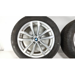 N.4 Cerchi In Lega BMW 5x112 R19 Foro Centrale 66,6 7,5J Gommati Invernali 245/50 R19 105V Bridgestone 2019