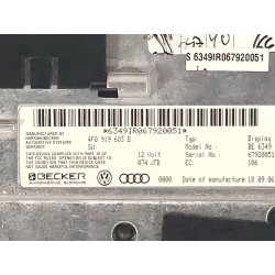 Display Centrale Radio Navigatore Audi A6 2004-2008 6349IR067920051