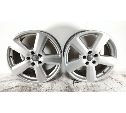 N.4 Cerchi In Lega Audi R18 5x112 Foro Centrale 57 Et43 8J 8E0601025AK