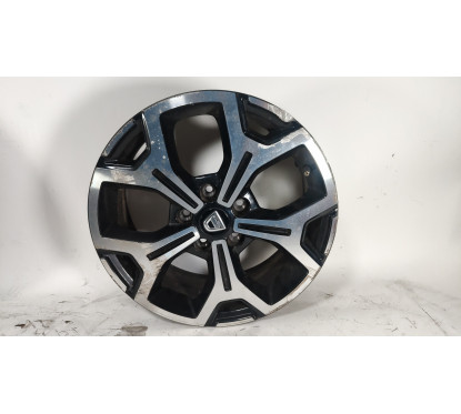 Cerchio In Lega Singolo Dacia R17 5x114,3 Foro Centrale 66 Et50 6,5J 403006285R Con Difetto