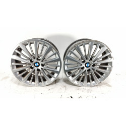 N.4 Cerchi In Lega BMW R17 5x112 Foro Centrale 66,6 7,5J Difetto