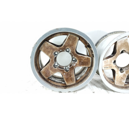 N.4 Cerchi In Lega Suzuki Jimny R15 5x139,7 Foro Centrale 108 7J Et 2,75