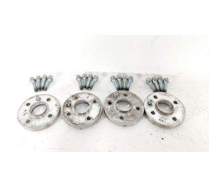 Set 4 Distanziali 20mm Fiat 500 Abarth 4x98 Foro Centrale 58. Completo Di Bulloni